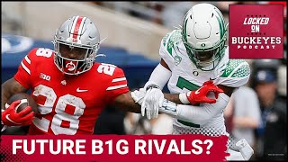 Ohio State Oregon are Favorites to Play in 2024 B1G Championship Game  Ohio State Buckeyes Podcast [upl. by Ynatsyd]