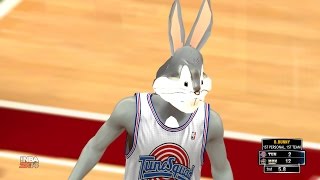 Space Jam Mod for NBA 2k14 [upl. by Eedissac]