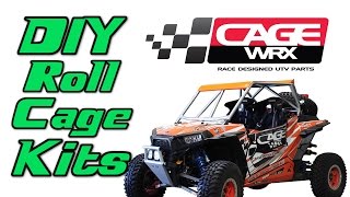 DIY Roll Cage Kits from CageWRX for UTVs  Side By Sides [upl. by Lseil458]