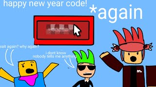 NEW YEAR CODE AGAIN11  ROBLOX [upl. by Pippo791]