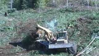 Tigercat 625C skidder [upl. by Itirahc213]