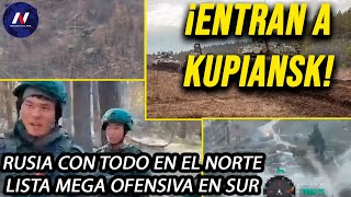 ¡Entra a Kupiansk Rusia ataca con todo en ciudad norte Lista mega ofensiva en sur Graban coreanos [upl. by Giglio]