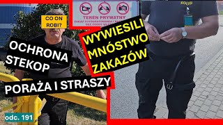 Ochrona STEKOP straszy w Białymstoku  Ubojnia ma mnóstwo zakazów  Szczupak i żołędzie w PERN 191 [upl. by Cassey]