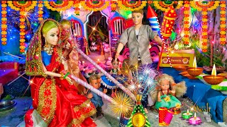 Barbie Routine in Indian Villagegudiya wala Epi230Barbie barbiebarbie ki kahani [upl. by Amoihc861]