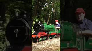 quotYpresquot on the Eastleigh Lakeside Railway short steamtrain train railway miniaturerailway [upl. by Dviad]