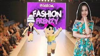 Roblox  DESFILANDO NA PASSARELA Fashion Frenzy  Luluca Games [upl. by Merrow]