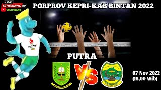 LIVE🛑NATUNA vs LINGGA  PORPROV KEPRI V BINTAN 2022 [upl. by Hanshaw]