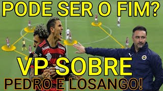 FIM DO LOSANGO NO FLA VEJAM A RESPOSTA DE VÍTOR PEREIRA SOBRE LOSANGO E A IMPORTÂNCIA DE PEDRO [upl. by Ardnalak]