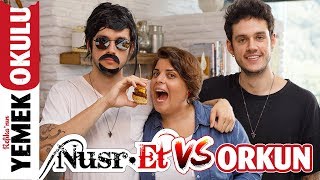 Orkun Işıtmak ile Nusret Burger Challenge Meydan Okuması  Evde Nusret Burger Tarifi [upl. by Itra]