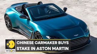 World Business Watch Chinese carmaker buys stake in Aston Martin  Latest English News [upl. by Enrol105]