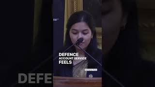 IAS Mansi Sonawanes Speech at Rashtrapati Bhavan  IAS Motivational Shorts Speech [upl. by Maryl526]