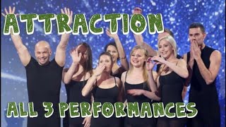 Attraction  All 3 Performances  BGT 2013 [upl. by Evonne798]