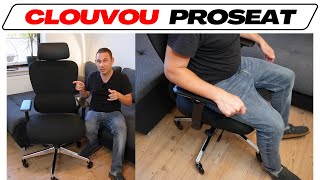 CLOUVOU ProSeat Test 🥇 Ergonomischer Bürostuhl im Praxistest Testbericht [upl. by Araem]