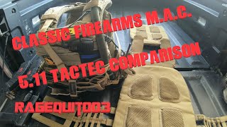 Classic Firearms MAC vs 511 TacTec plate carrier comparison  RageQuit003 [upl. by Meghan923]