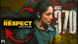 ARTICLE 370 MOVIE REVIEW [upl. by Desdemona417]