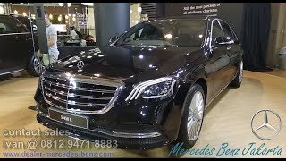 New Mercedes Benz SClass S450L FL  Facelift  2018 Exterior  Interior [upl. by Berlauda415]