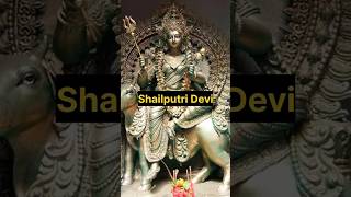 Ma Shailputri Worship on navratri first day youtubeshorts durga shailputridevi [upl. by Norok811]