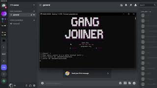 NEW 2023 UPDATED DISCORD TOKEN JOINER GANG JOINER [upl. by Catarina]