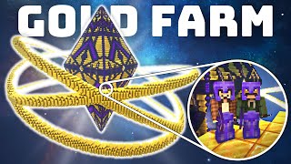 We Built an OPULENT Gold Farm in Minecraft [upl. by Darees]