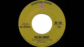 1973 HITS ARCHIVE Dueling Banjos  Eric Weissberg a 1 recordmono 45 short version [upl. by Rexanne]