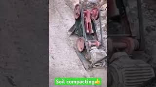 Soil compacting made easy👍 [upl. by Mychal480]