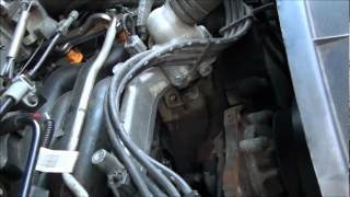 FORD 46  54  68 HEATER HOSE UNDER INTAKE REPLACEMENT THE EASY WAY [upl. by Eilsehc]