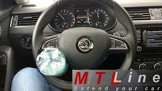 Skoda Octavia 3  how to trick 12 second Lane Assist time limit [upl. by Eednyl]