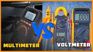 Multimeter vs Voltmeter  Difference Between Voltmeter and Multimeter [upl. by Anivahs]