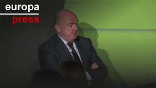 Guindos advierte del riesgo de una guerra comercial global por el proteccionismo económico [upl. by Pitchford557]