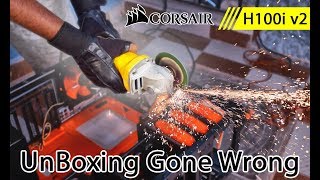 Cooler Installation Gone Wrong  Corsair H100i V2 Extreme  UnBoxing amp Installation [upl. by Gnap]