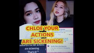 CHLOE S ACTIONS ARE SICKENING AYON KAY SOPHIA DE LAS ALAS NETIZEN DINAGDAGAN LAR SI GOLDIEYESNO [upl. by Marcel197]