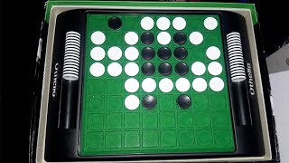 2 Players Strategies for Winning Othello Board Game  Village Game Challenge GAME1 [upl. by Refotsirk726]