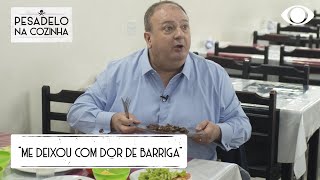 JACQUIN EXPERIMENTA A COMIDA DO MAMMA JÚLIA  PESADELO NA COZINHA [upl. by Ahsiatal]