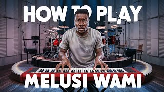 Melusi Wami Lebo Sekgobela Piano utorial In Ab Major [upl. by Eibot]