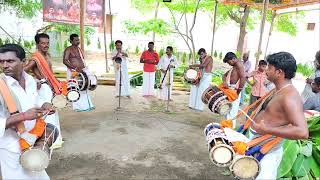 valluvar nagar kaliamman kovil kodai 2024 Skannan smuthu naiyandi melam thampaloorani [upl. by Crooks]