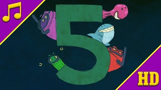 The Number Five SingAlong  StoryBots [upl. by Hattie]