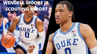 Wendell Moore Jr Scouting Report 2022 NBA Draft [upl. by Yonatan]