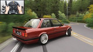 Drifting BMW E30  Assetto Corsa Thrustmaster TX Gameplay [upl. by Airamasor]