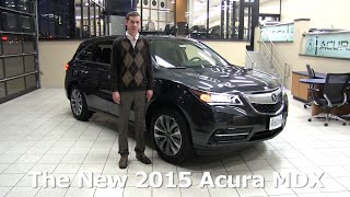 Review The New 2015 Acura MDX Tech Package  Minneapolis St Paul Brooklyn Park Bloomington MN [upl. by Thapa]