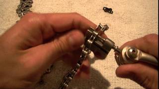 How to break a chain and fix it with a Power LockPower Link [upl. by Custer]