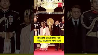 Republic Day Special welcome for France President Emmanuel Macron [upl. by Jereme]