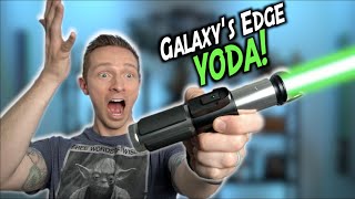 Yodas Galaxys Edge Legacy Lightsaber is AWESOME [upl. by Auerbach]