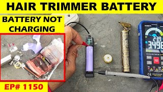 1150 Hair trimmer battery not charging [upl. by Senaj]