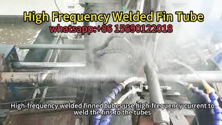 Advantages and uses of high frequency welded fin tubes [upl. by Annhej16]