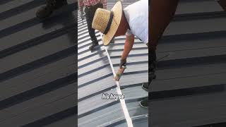 Easiest way to use expanding foam to seal roof gaps smartworker [upl. by Noiramed]