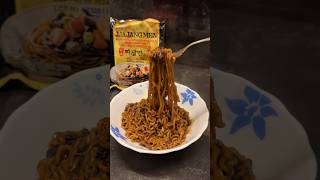 Trying Out Untried Ramen Day 3 Paldo Jjajangmen Instant Ramen shorts [upl. by Supat]