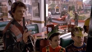 Back to the Future Part 2 312 Movie CLIP  Hover Board Chase 1989 HD [upl. by Jeconiah613]