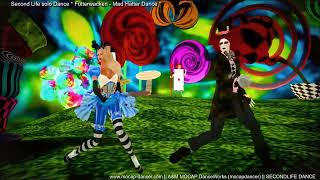 SL  Futterwacken  Mad Hatter dance solo for Second Life [upl. by Nnaeus283]