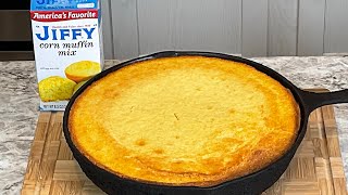 Easy amp Delicious Hybrid Jiffy Cornbread Recipe [upl. by Corvin524]