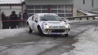 rallye hivernal du Devoluy 2022 vhc vhrs première journée [upl. by Eynttirb]